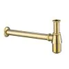 Just Taps Grosvenor Traditional Bottle Trap – Polished Gold