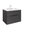 Crosswater Glide II Basin 700 Ceramic 3TH White Gloss