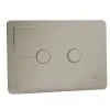 Just Taps Grosvenor Nickel Metal Pneumatic Flush Plate