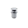 Just Taps Slotted Click Clack Chrome Basin Waste
