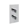 Just Taps Leo Thermostatic Concealed 3 Outlet Shower Valve