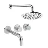 Crosswater Module Shower Set 3 Chrome 200mm