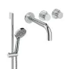 Crosswater Module Shower Set 4 Chrome 