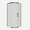 Crosswater Optix 10 Quadrant 900 x 900mm Left Hand Brushed Bronze