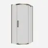 Crosswater Optix10 Quadrant 900mm x 900mm Right Hand Brushed Brass