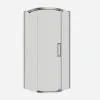 Crosswater Optix 10 Quadrant 900mm x 900mm Left Hand Brushed Nickel