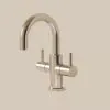 Crosswater MPRO High Neck Basin Mini Monobloc Brushed Nickel