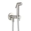 Crosswater MPRO Integrated Douche Valve, Handset & Holder Brushed Nickel