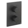 Crosswater MPRO Crossbox 3 Outlet Valve Trimset Matt Black