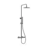 Crosswater Central Thermostatic Multifunction Shower Kit-Slate