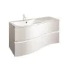 Crosswater Svelte 100 Unit & Cast Mineral Marble Basin