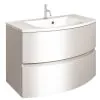 Crosswater Svelte 80 Unit & Cast Mineral Marble Basin