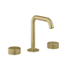 Crosswater 3ONE6   Basin 3 Hole Set Brushed Brass