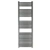 Just Taps VOS Radiator Brushed Black 1600 X 500