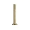 Just Taps Vos Pullout Shower Handle with Overflow Waste Drainer-Brushed Brass