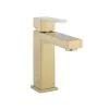 Crosswater Verge Basin Monobloc - Brushed Brass