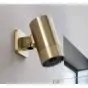 Just Taps Vos Brushed Brass Lumen Shower Head