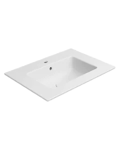 GSI Pura 62 x 46 Washbasin-Matt White-0 Taphole