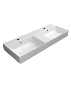 GSI Kube X 120 x 47 Double Washbasin-1 Taphole