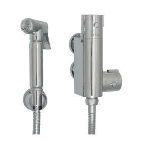 Just Taps Douche kit complete with vertical thermostatic bar valve