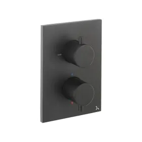 Crosswater MPRO Crossbox 2 Outlet Valve Trimset Matt Black