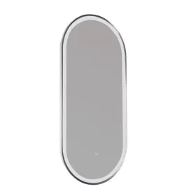 Just Taps OVAL LED Illuminated Bathroom Mirror 1000mm H x 450mm W  With Light