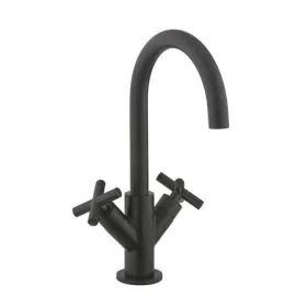 Crosswater MPRO Crosshead Basin Monobloc Matt Black