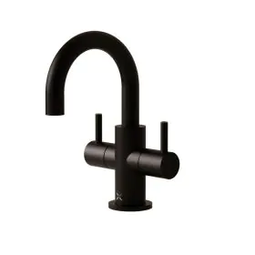 Crosswater MPRO High Neck Basin Mini Monobloc Matt Black