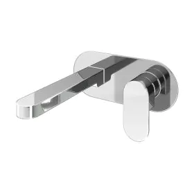 Abacus Ki Wall Mounted Basin Mixer Chrome