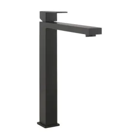 Crosswater Verge Basin Tall Monobloc - Matt Black