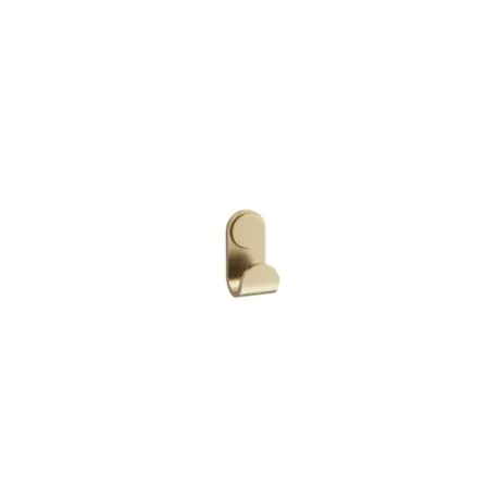 Crosswater Velo Round Robe Hook-Brushed Brass