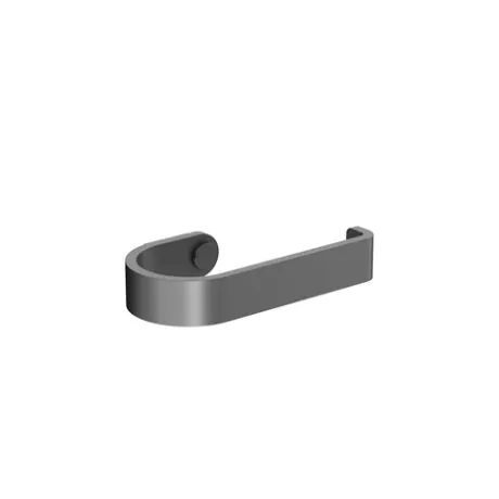 Crosswater Velo Round Toilet Roll Holder-Slate