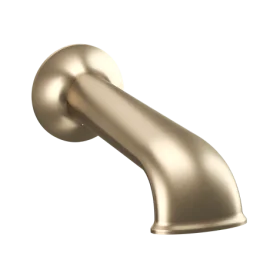 Crosswater Belgravia Crosshead Bath Spout-Brushed Brass