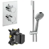 Crosswater Crossbox Shower Set 2 Chrome