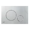Alca thin flush plate (round) - matt/polished chrome