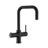 Wash Water OptiH2O Reverse Osmosis Boiling Unit, 4in1 Square Neck Tap - Matt Black