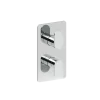 Crosswater Drift 2 Outlet 2 Handle Valve And Trimset Chrome