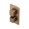 Abacus Ez Box 2.0 Finish Set 3 Outlet Brushed Bronze Square Handles
