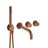 Crosswater Velo Round 600mm Towel Rail Brushed Bronze