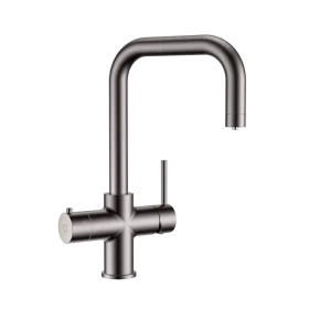 Wash Water OptiH2O Reverse Osmosis Boiling Unit, 4in1 Square Neck Tap - Gun Metal
