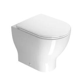 GSI City Back To Wall Wc with rimless Swirlflush 35x52 White