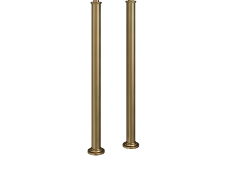 Crosswater Belgravia Bath Legs-Brushed Brass