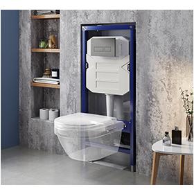  WC FRAMES, CISTERNS & PRESS PANELS